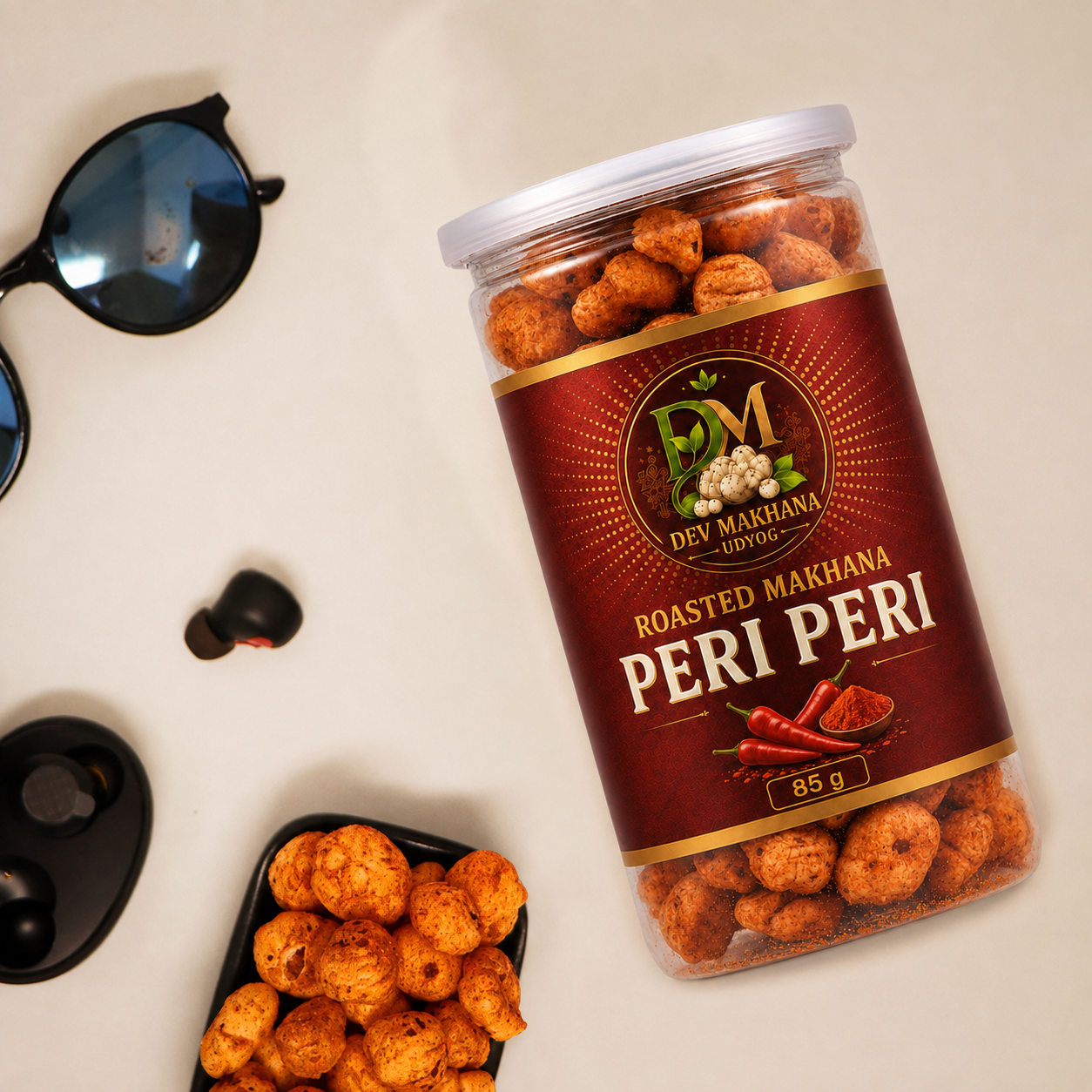 Roasted Makhana Peri Peri (85 g)